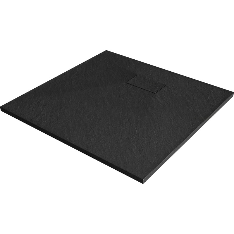 Mexen Hugo SMC square shower tray 70 x 70 cm, black - 42707070