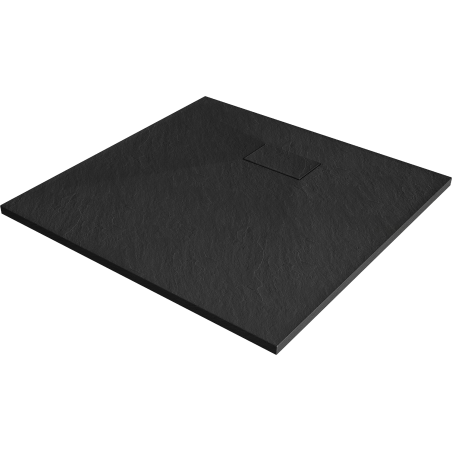Mexen Hugo square SMC shower tray 70 x 70 cm, black - 42707070