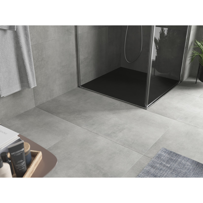 Mexen Hugo square SMC shower tray 70 x 70 cm, black - 42707070