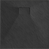 Mexen Hugo square SMC shower tray 70 x 70 cm, black - 42707070