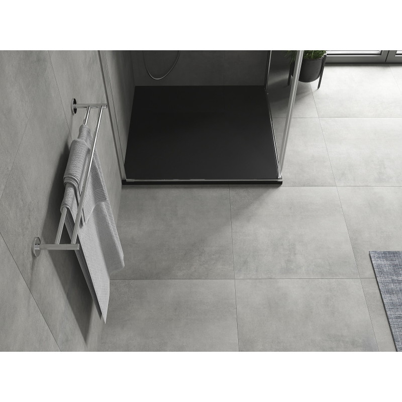 Mexen Hugo SMC square shower tray 70 x 70 cm, black - 42707070