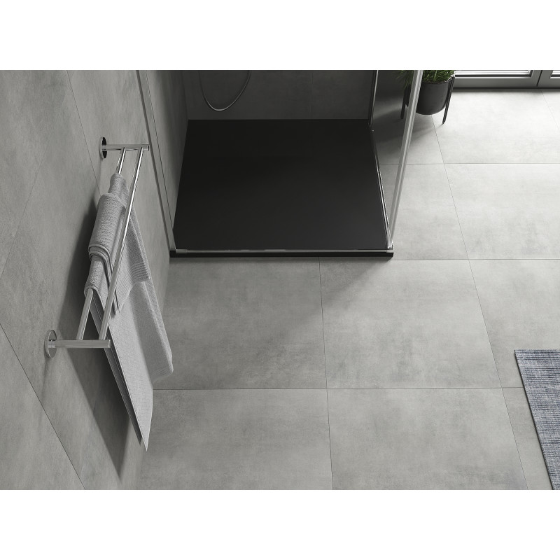 Mexen Hugo square SMC shower tray 70 x 70 cm, black - 42707070