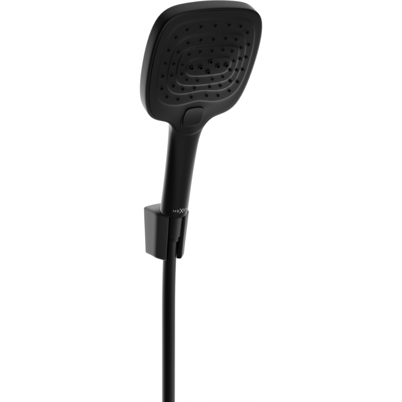 Mexen R-17 point shower set, black - 785175052-70