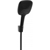 Mexen R-17 point shower set, black - 785175052-70