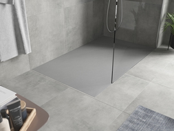 Mexen Hugo rectangular shower tray SMC 140 x 80 cm, Grey - 42618014