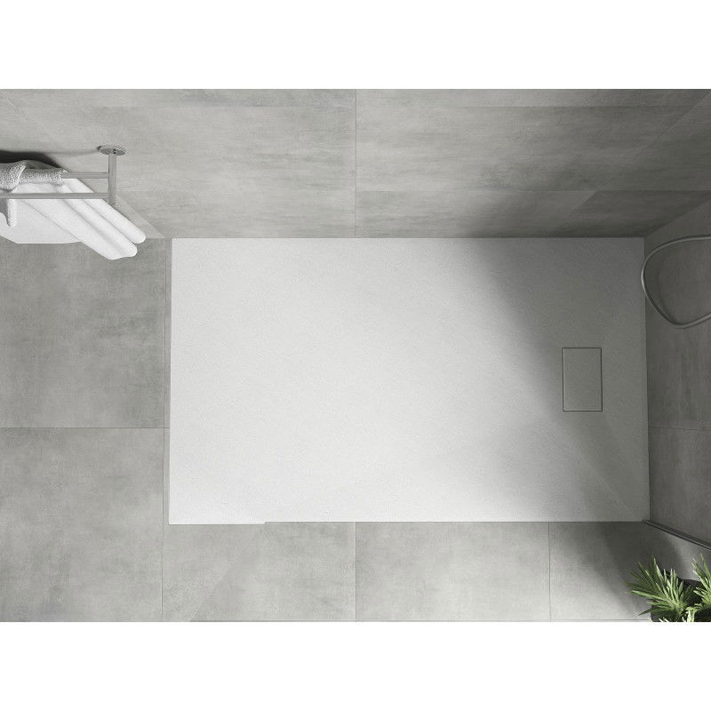 Mexen Hugo rectangular SMC shower tray 150 x 80 cm, white - 42108015