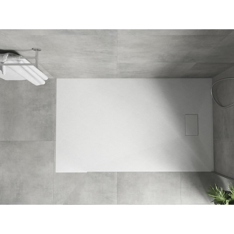 Mexen Hugo rectangular shower tray SMC 140 x 80 cm, white - 42108014