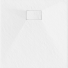Mexen Hugo SMC square shower tray 80 x 80 cm, white - 42108080