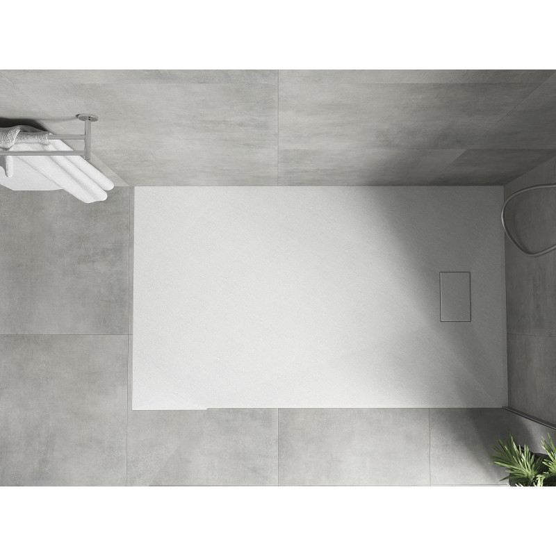 Mexen Hugo rectangular SMC shower tray 160 x 70 cm, white - 42107016