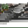 Mexen Pablo 1-compartment granite sink with a drip tray and kitchen mixer tap Savita, Grey - 6510-71-672601-00