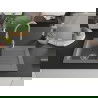 Mexen Pablo 1-compartment granite sink with a drip tray and kitchen mixer tap Savita, Grey - 6510-71-672601-71