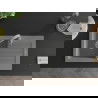 Mexen Pablo 1-compartment granite sink with a drip tray and kitchen mixer tap Savita, Grey - 6510-71-672601-71
