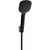Mexen R-33 fixed shower set, black - 785335052-70