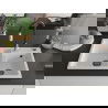 Mexen Tomas 2-compartment granite sink with a kitchen mixer tap Savita, White - 6516-20-672601-70