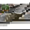 Mexen Tomas 2-compartment granite sink with a kitchen mixer tap Savita, Beige - 6516-69-672601-00