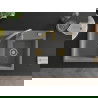 Mexen Tomas 2-compartment granite sink with a kitchen mixer tap Savita, Grey - 6516-71-672601-50