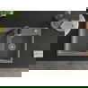 Mexen Tomas 2-compartment granite sink with a kitchen mixer tap Savita, Grey - 6516-71-672601-70