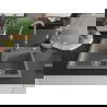 Mexen Tomas 2-compartment granite sink with a kitchen mixer tap Savita, Grey - 6516-71-672601-71