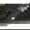 Mexen Tomas 2-compartment granite sink with a kitchen mixer tap Savita, Black - 6516-77-672601-70-B