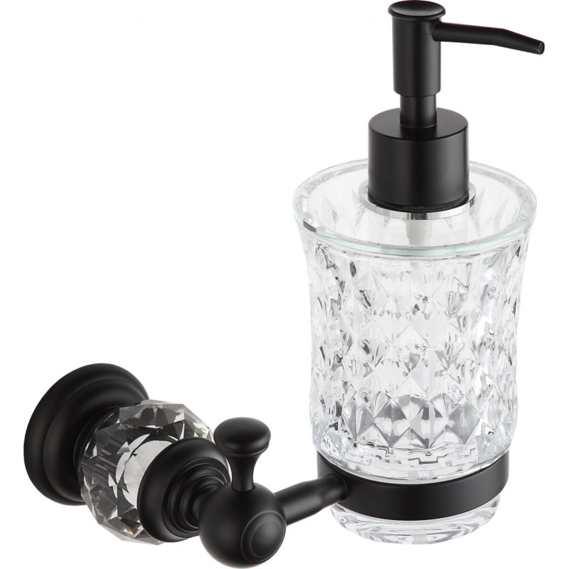 Mexen Estela soap dispenser, Black - 7011540-70