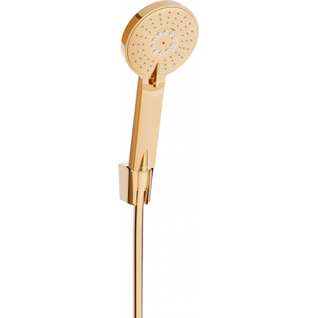 Mexen R-40 fixed shower set, rose gold - 785405052-60