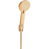 Mexen R-40 fixed shower set, rose gold - 785405052-60