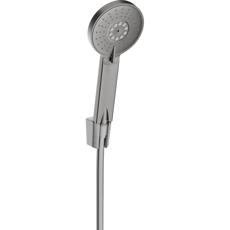 Mexen R-40 point shower set, brushed gun gray - 785405052-66