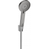 Mexen R-40 point shower set, brushed gun gray - 785405052-66