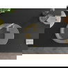 Mexen Kevin 1-compartment granite sink with a drip tray and kitchen mixer tap Savita, Grey - 6517-71-672601-50