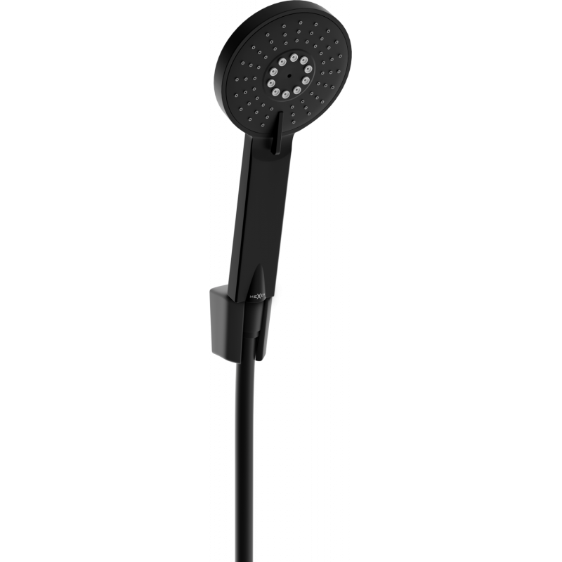 Mexen R-40 fixed shower set, black - 785405052-70