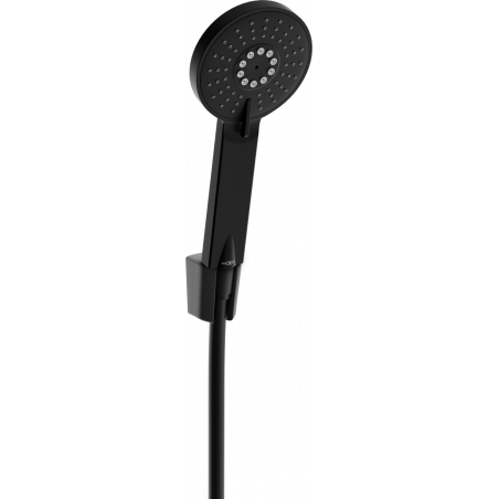 Mexen R-40 fixed shower set, black - 785405052-70