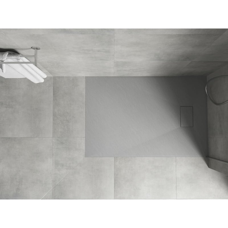 Mexen Hugo rectangular shower tray SMC 120 x 90 cm, grey - 42619012