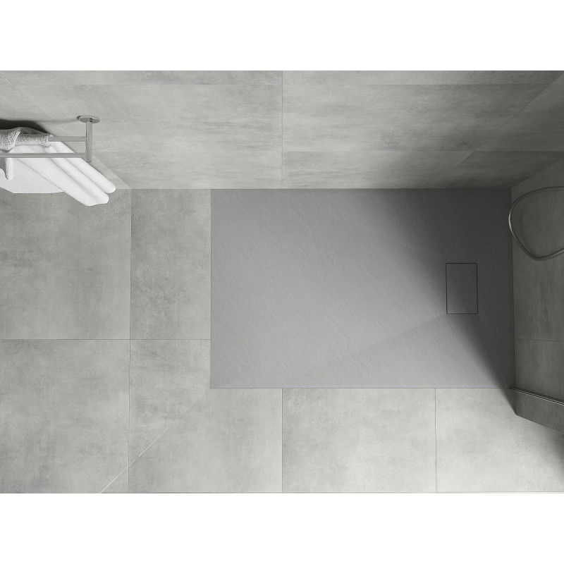 Mexen Hugo rectangular shower tray SMC 120 x 80 cm, grey - 42618012