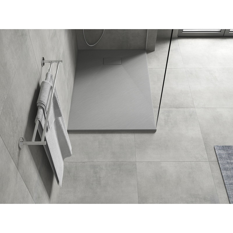 Mexen Hugo rectangular SMC shower tray 120 x 70 cm, gray - 42617012
