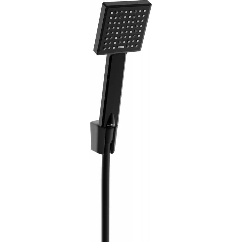 Mexen R-45 single-point shower set, black - 785455052-70