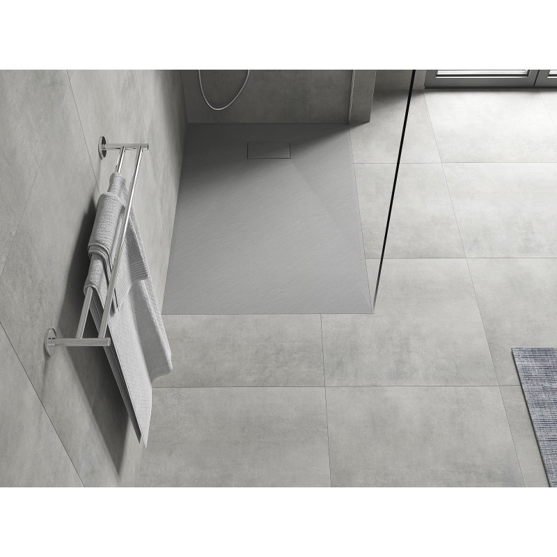 Mexen Hugo SMC rectangular shower tray 100 x 70 cm, gray - 42617010