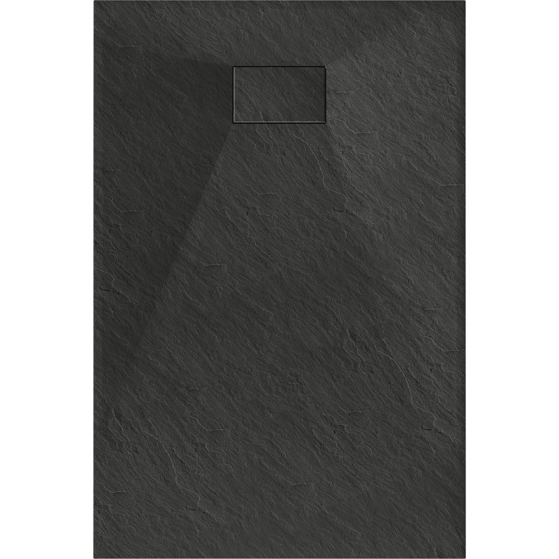 Mexen Hugo rectangular SMC shower tray 130 x 90 cm, black - 42709013