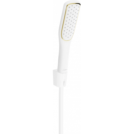 Mexen R-49 spot shower set, White/Gold - 785495052-25