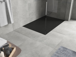 Mexen Hugo rectangular SMC shower tray 130 x 80 cm, black - 42708013