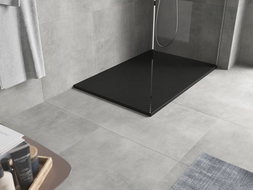 Mexen Hugo rectangular SMC shower tray 120 x 80 cm, black - 42708012