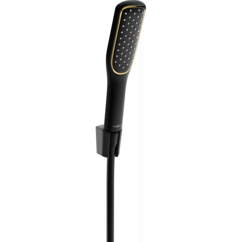 Mexen R-49 spot shower set, Black/Gold - 785495052-75