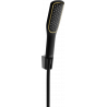 Mexen R-49 wall-mounted shower set, black/gold - 785495052-75