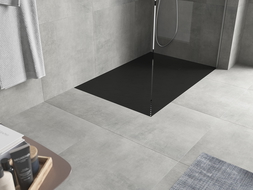 Mexen Hugo rectangular shower tray SMC 80 x 70 cm, Black - 42707080