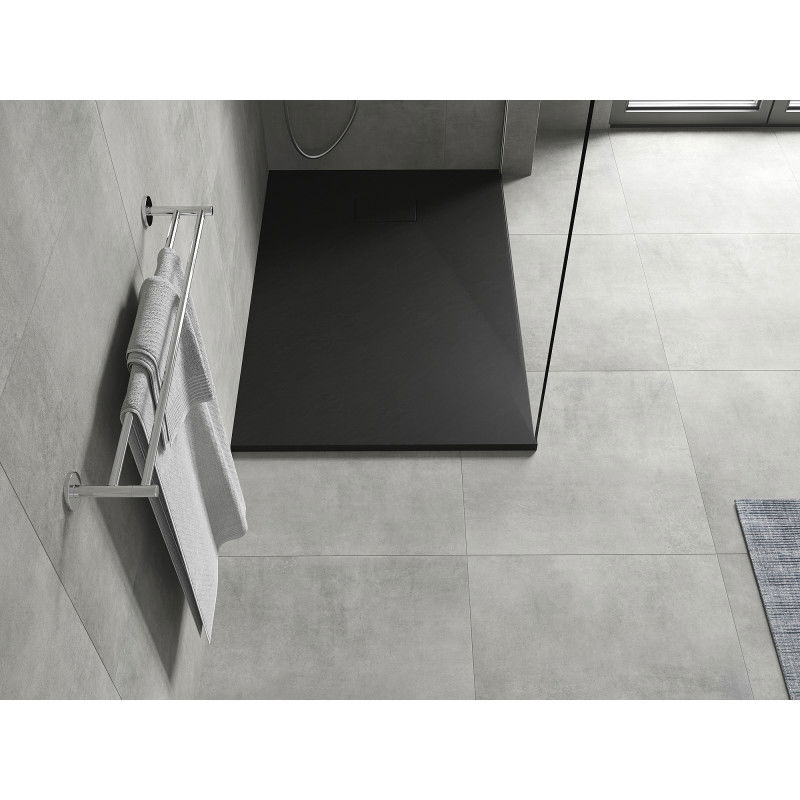 Mexen Hugo rectangular shower tray SMC 80 x 70 cm, black - 42707080