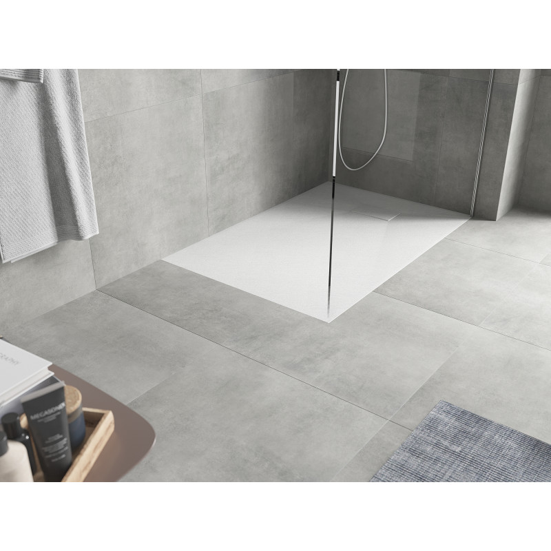 Mexen Hugo rectangular SMC shower tray 130 x 80 cm, white - 42108013