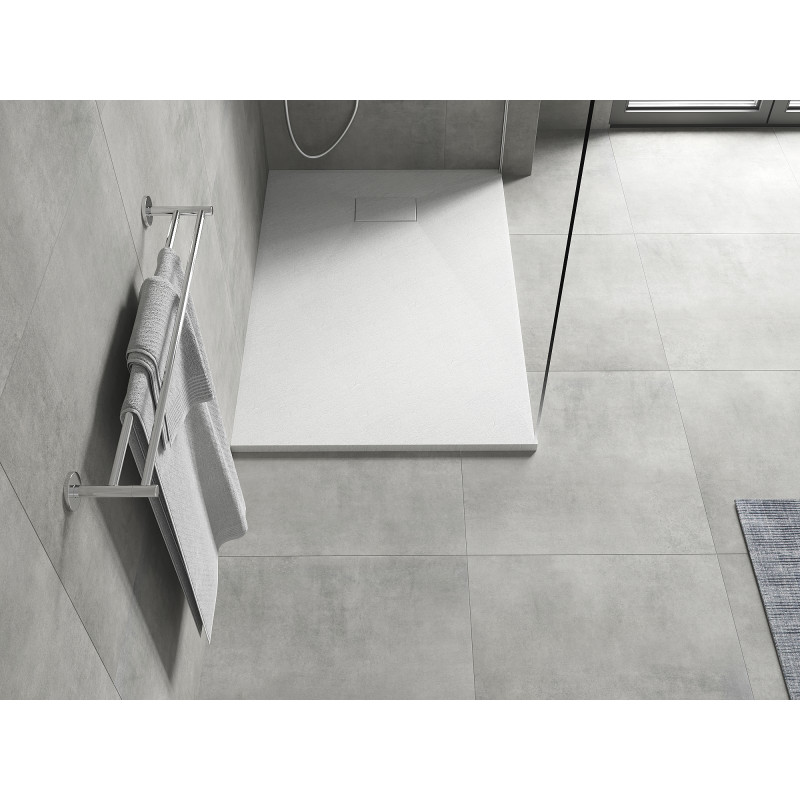Mexen Hugo rectangular SMC shower tray 110 x 80 cm, white - 42108011