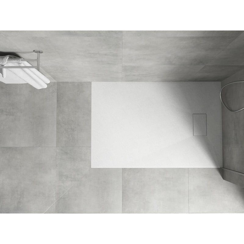 Mexen Hugo rectangular shower tray SMC 100 x 80 cm, white - 42108010