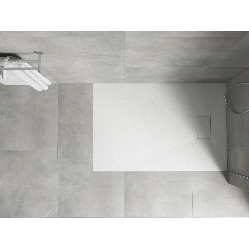 Mexen Hugo rectangular SMC shower tray 110 x 70 cm, white - 42107011