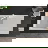 Mexen Leo 1-compartment granite sink with a drip tray and kitchen mixer tap Carla, White - 6501-20-670700-20