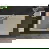 Mexen Leo 1-compartment granite sink with a drip tray and kitchen mixer tap Carla, Beige - 6501-69-670700-50